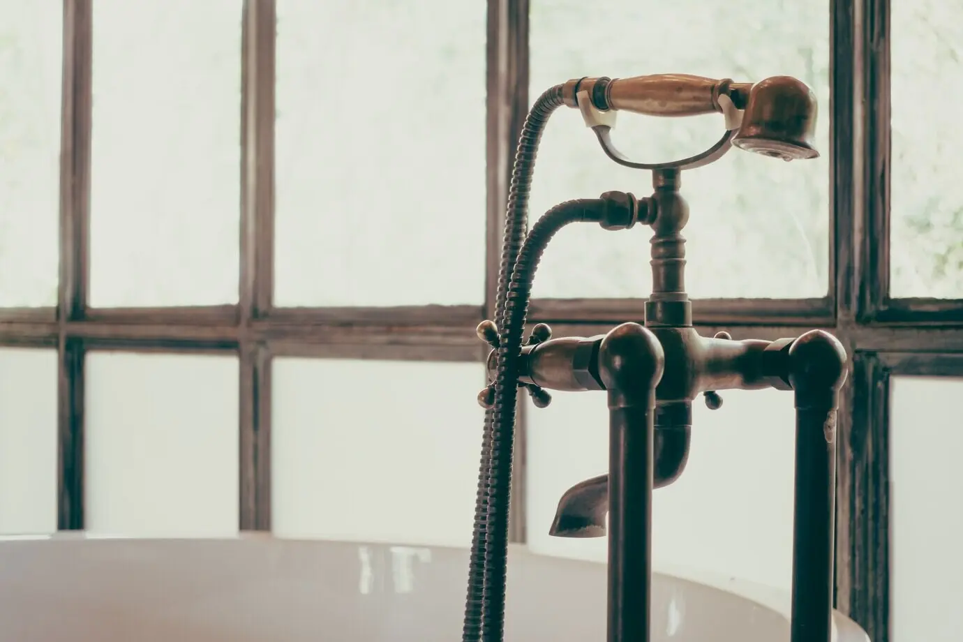 Классический антикварный ретро-душевой дом